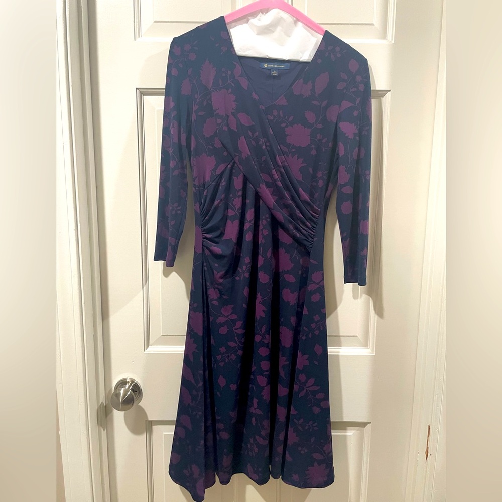 Brooks Brothers Purple Floral dress